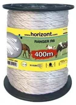 Corde Polyrope Blanche Horizont R6 6mm (400m)