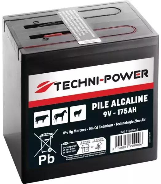 PILE DE CLOTURE ACALINE 9V 175AH