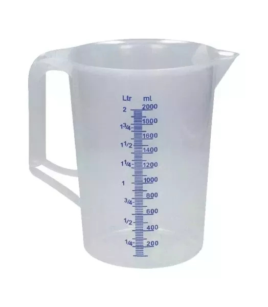 Broc doseur 2,0 litres PP