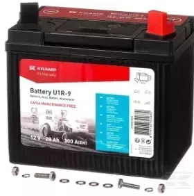 BATTERIE 12V 28AH  FERMEE + D