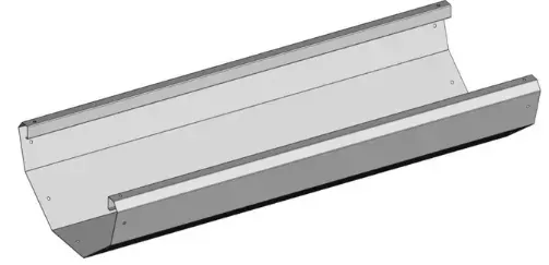 TOLE D'AUGE 2.00M MODULABLE GALVA AU9918