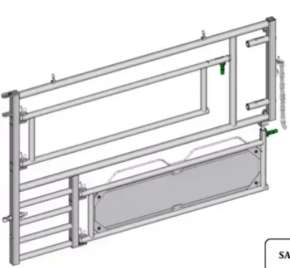 PORTE CESARIENNE EXTENSIBLE BA5044