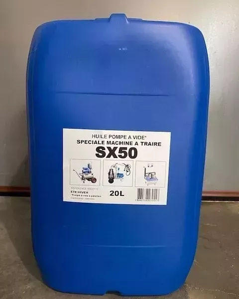 Huile pompe à vide SX50 20 Litres