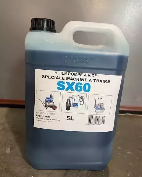 Huile pompe à vide SX60 5 Litres