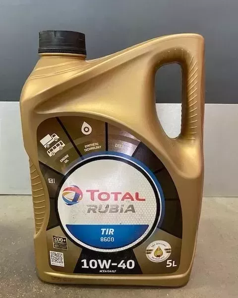 Huile 10W40 TOTAL 5 Litres TOTAL