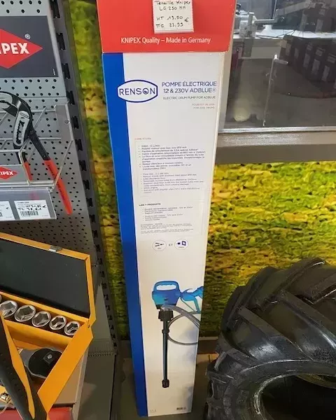 Pompe électrique 12V / 230V Renson pour Adblue
