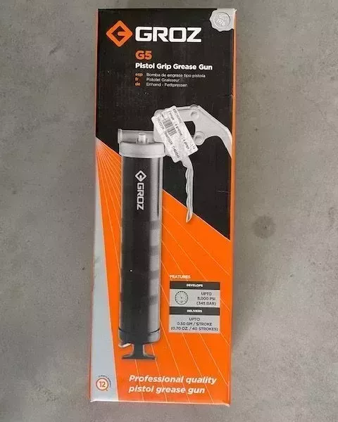 Pompe à graisse avec poignée pistolet