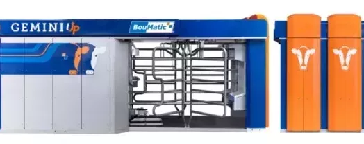 ROBOT DE TRAITE DOUBLE BOX BOUMATIC GEMINI UP