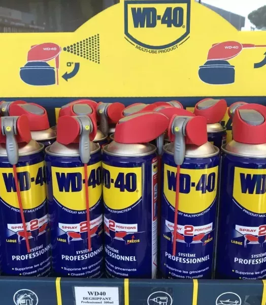 DEGRIPPANT MULTIFONCTION WD40 AEROSOL 500 ML